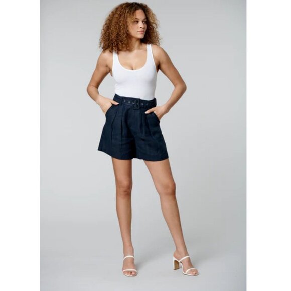 BLANKNYC Set Sail Short in Black - Size 25